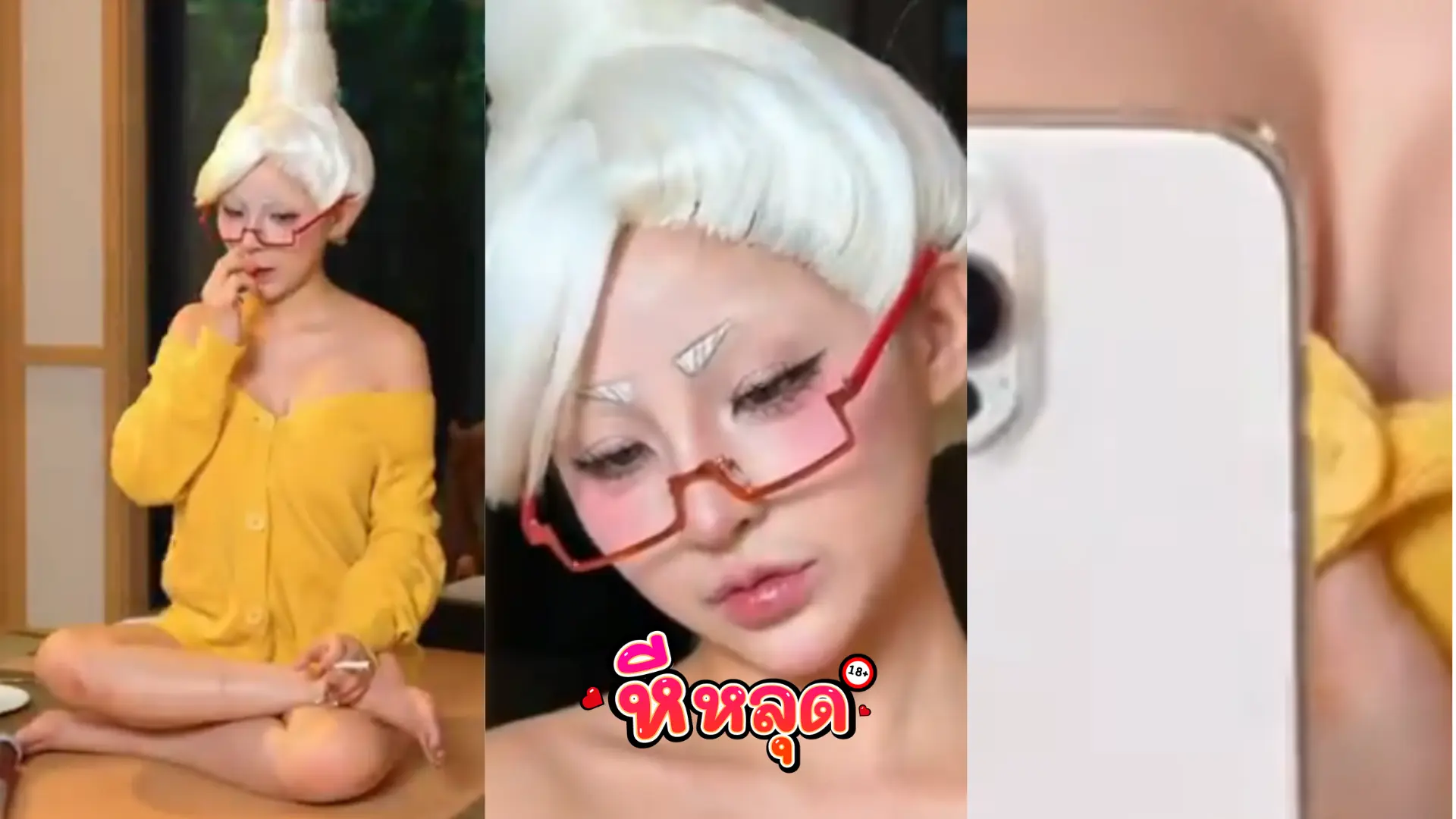 คลิปหลุดล่าสุด Yuumeilyn มากับดุ้นปลอมยักษ์อีกแล้ว ชุดก็สวา สีหวานมาก โยกอย่างมัน Yuumeilyn